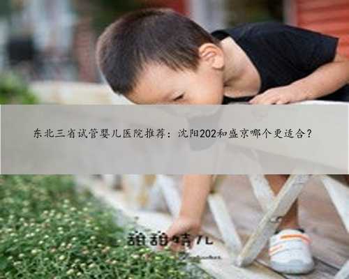 东北三省试管婴儿医院推荐：沈阳202和盛京哪个更适合？